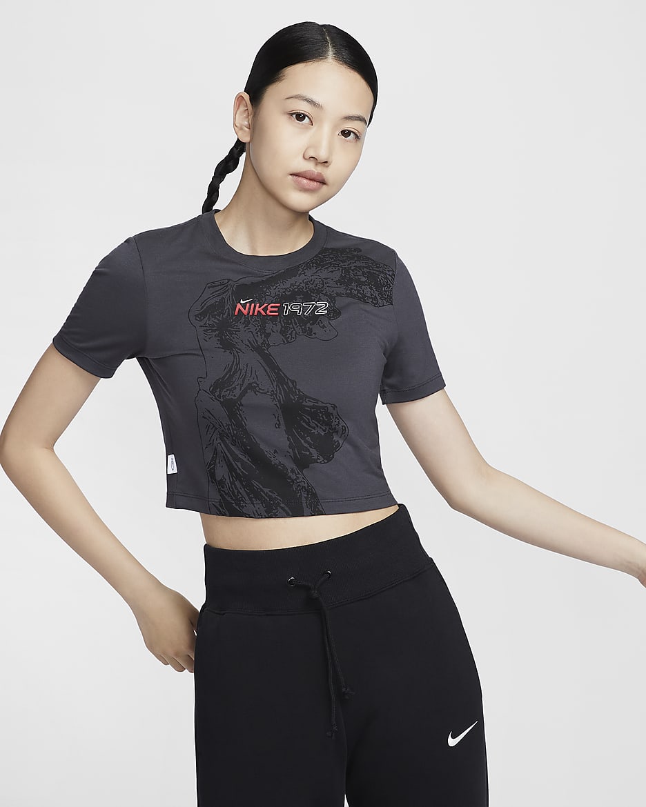 NIKE公式】ナイキ スポーツウェア ウィメンズ スリム クロップ Tシャツ.オンラインストア (通販サイト)